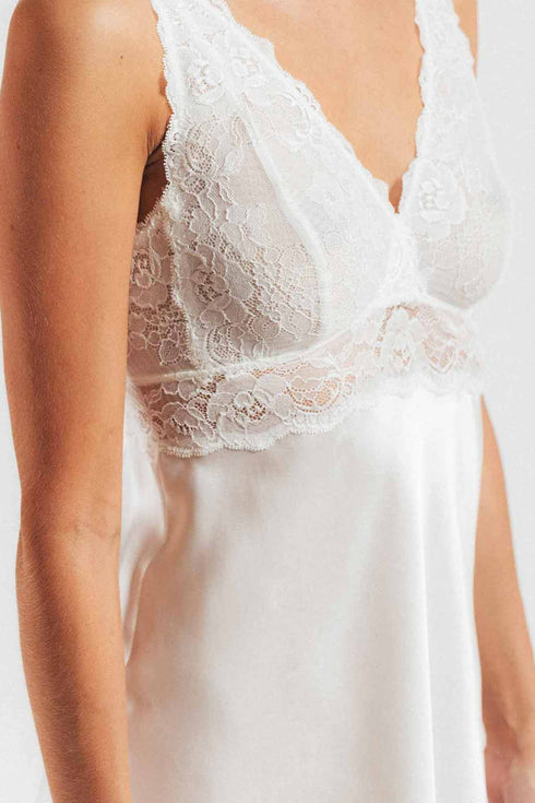 Nk Imode Morgan Iconic Bust-Support Silk Chemise